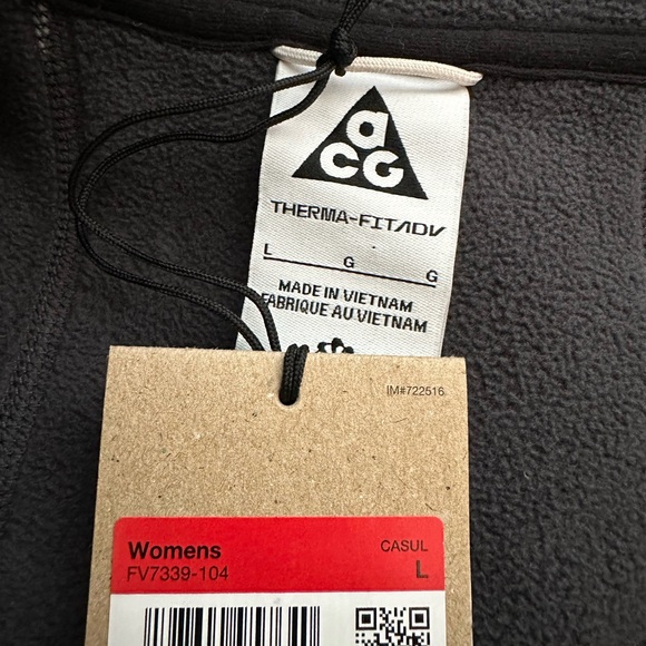 Nike ACG Canwell Glacier Therma-Fit ADV Sherpa Jacket FV7339 Women’s Sizes - Picture 12 of 12